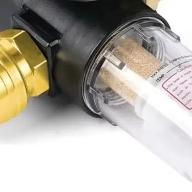 For AFR-2000 Compatible 1/4 inch Filter Regulator with Water Separator Trap 750 L Min Flow 0.15 0.8 MPa Range For