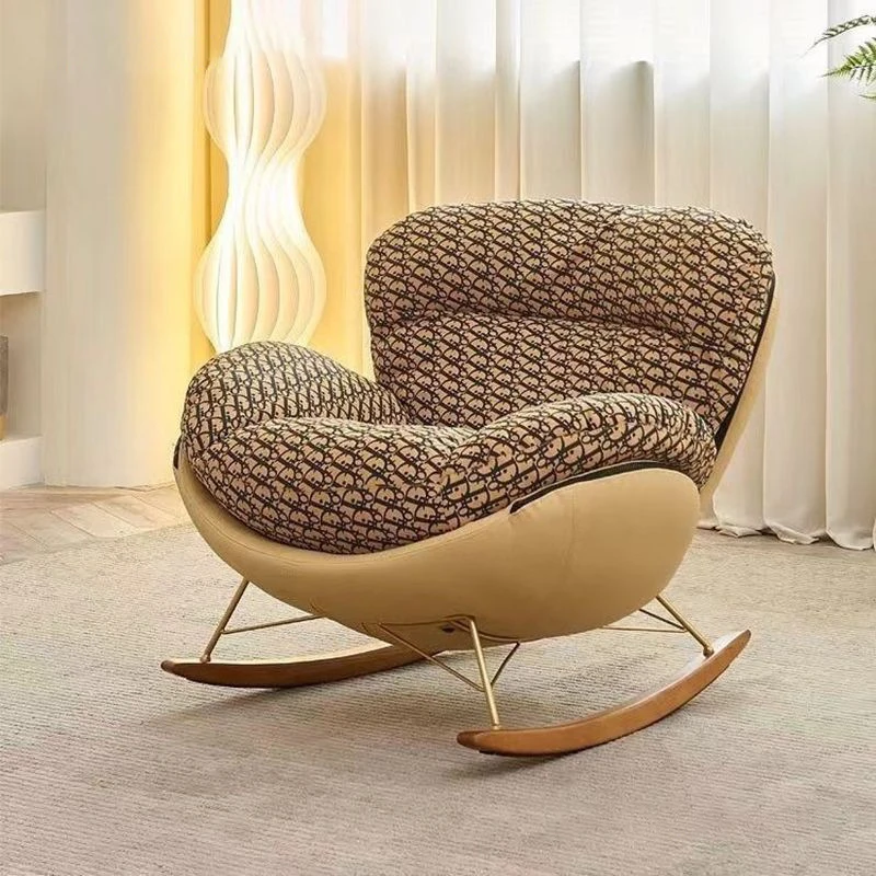 

For High Quality Lazy Recliner Lounge Rocking Chair Home Furniture Adults Leisure Single Sofa Modern Luxury Living Room Chairs*