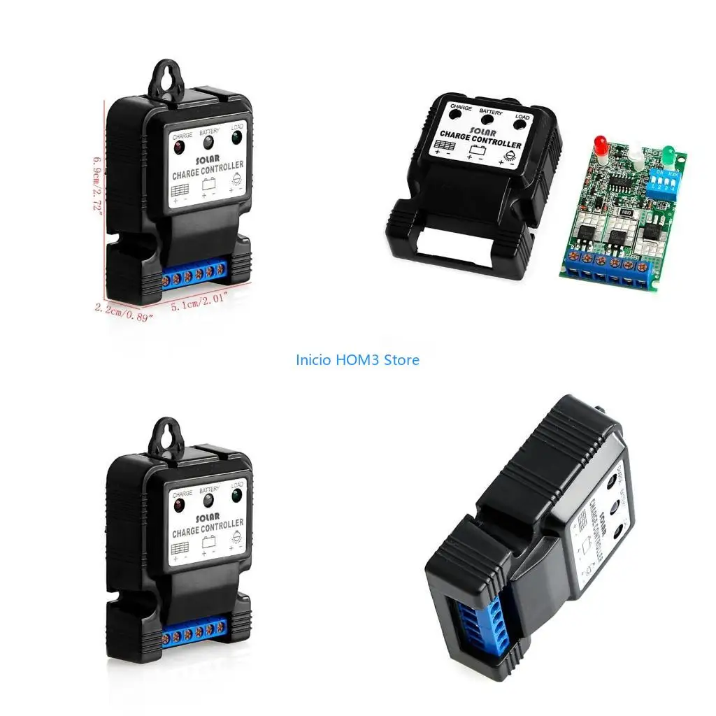 A5YD 6V 12V 10A Auto Solar Panel Controller Battery Regulator PWM Hot