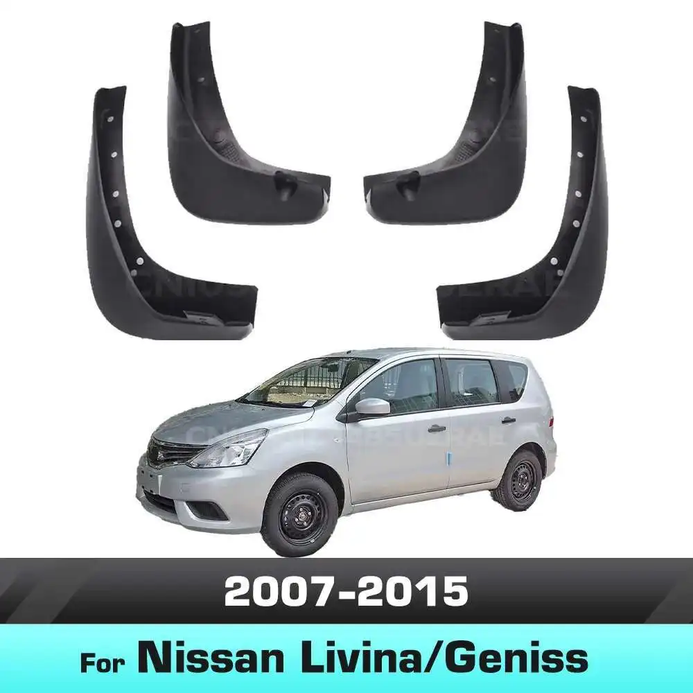 

Fender For Nissan Livina/Geniss 2007-2015 2008 2009 2010 2011 2012 2013 2014 Mudguard Mud Flaps Guard Splash Flap Mudguards Car