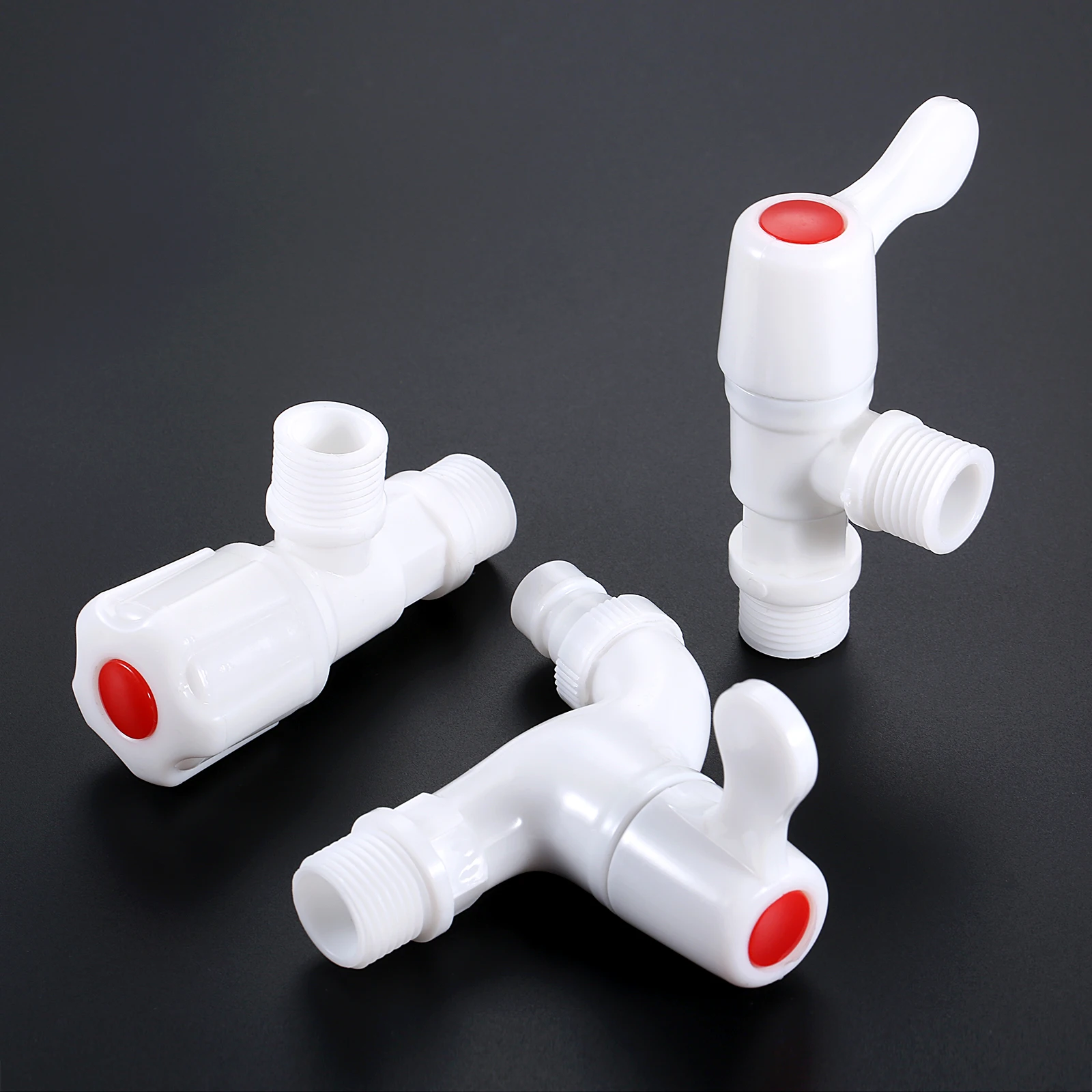 White ABS Plastic Faucet G1/2