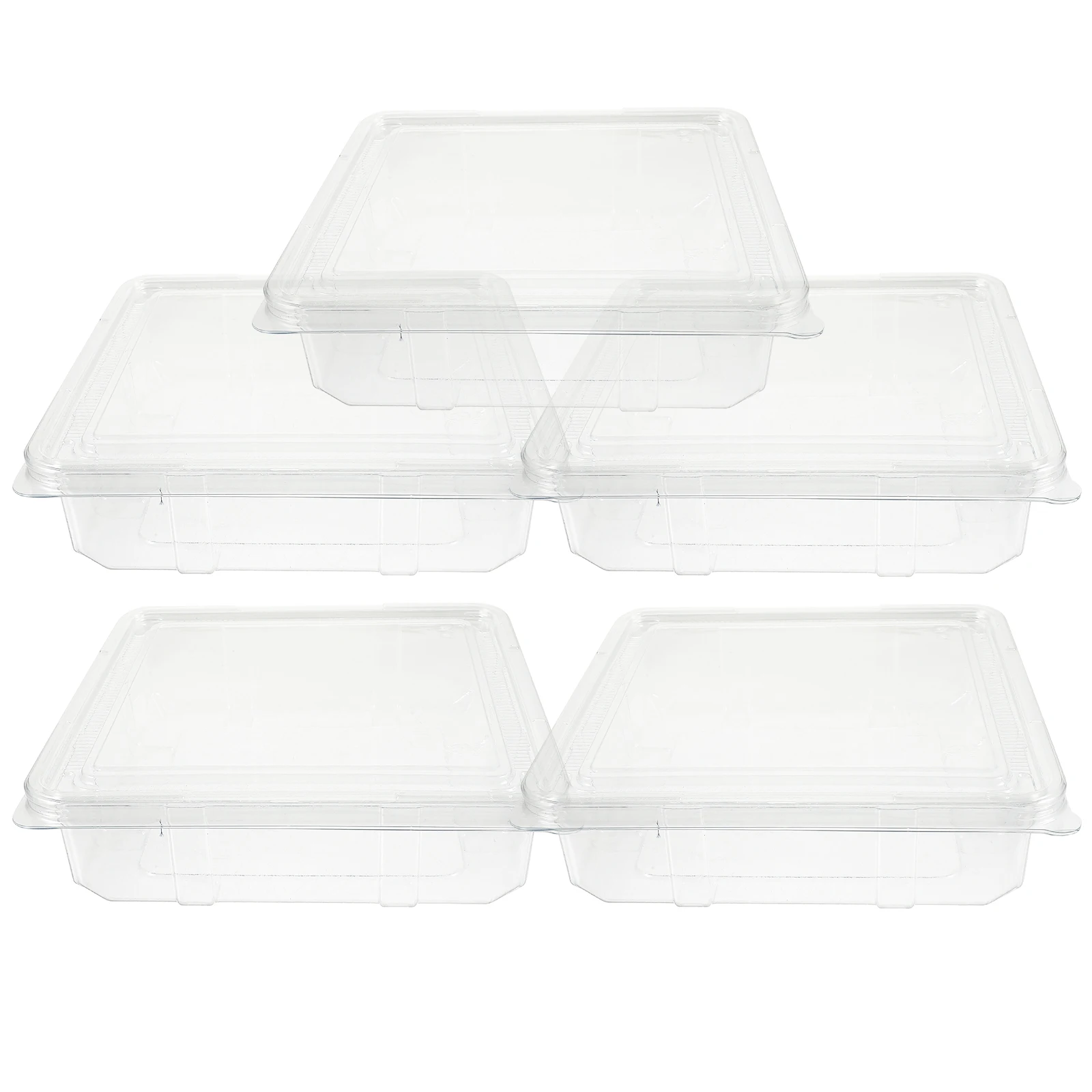 

5Pcs Storage Plastic ganizer for Baseball Caps Large Hat Box Round Container Round Box Travel Knitted Hat Case