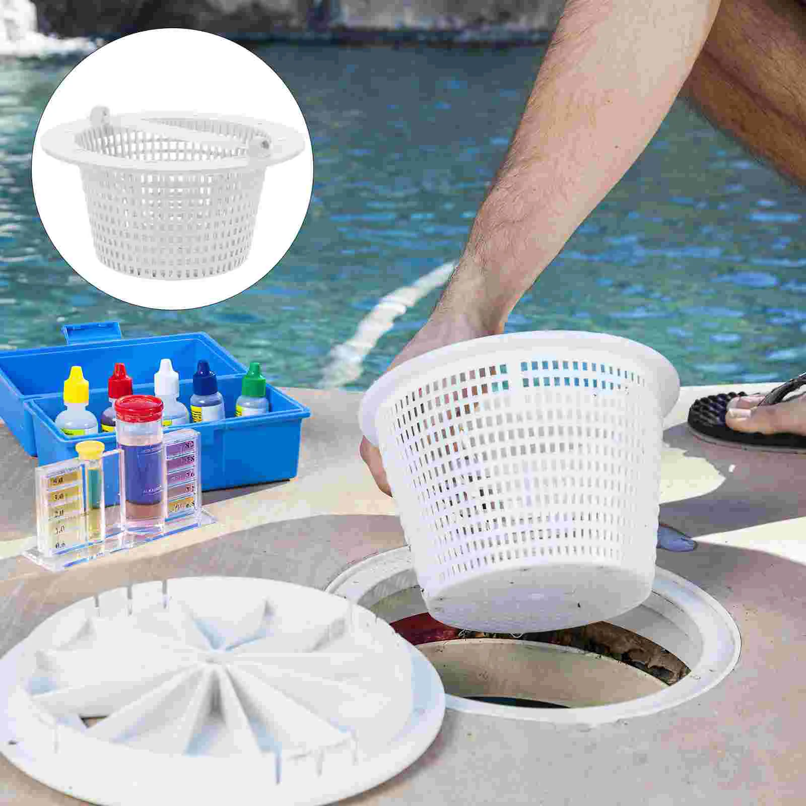 Dedicated Swimming Pool Cleaner Filter Basket Leaf Baskets Plastic Litter Filting Supply