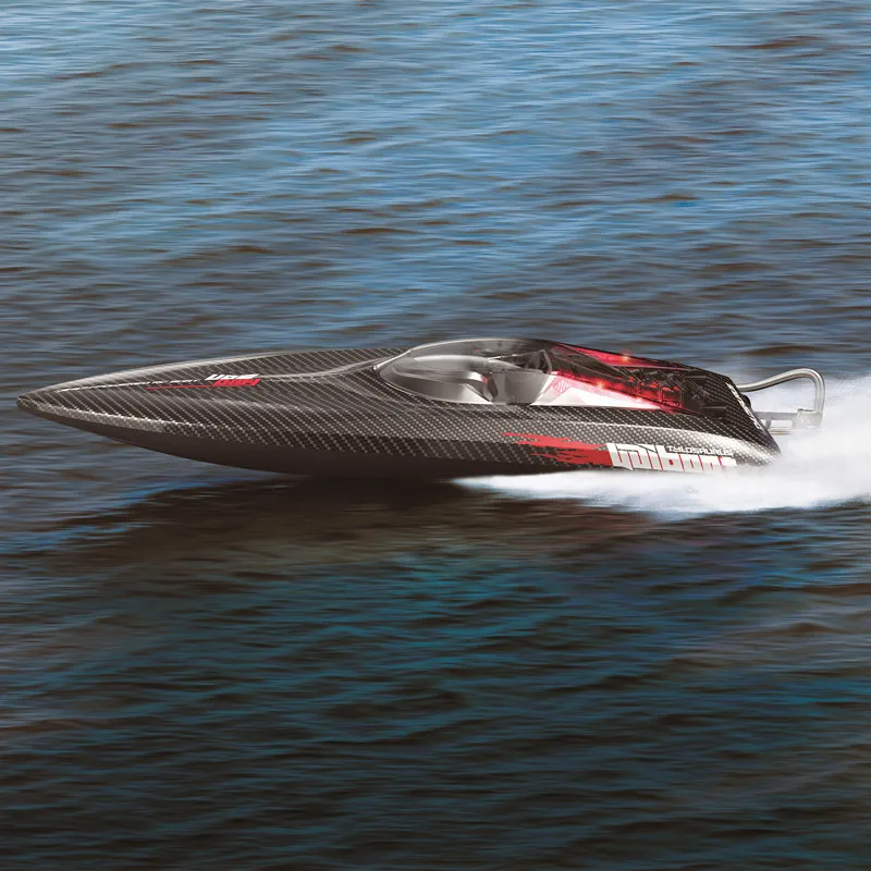 UDIRC 650 mm bürstenloses RC-Schnellboot – 50 km/h 2,4 G, Hochgeschwindigkeits-Spielzeugboot aus legiertem Stahl, im Angebot