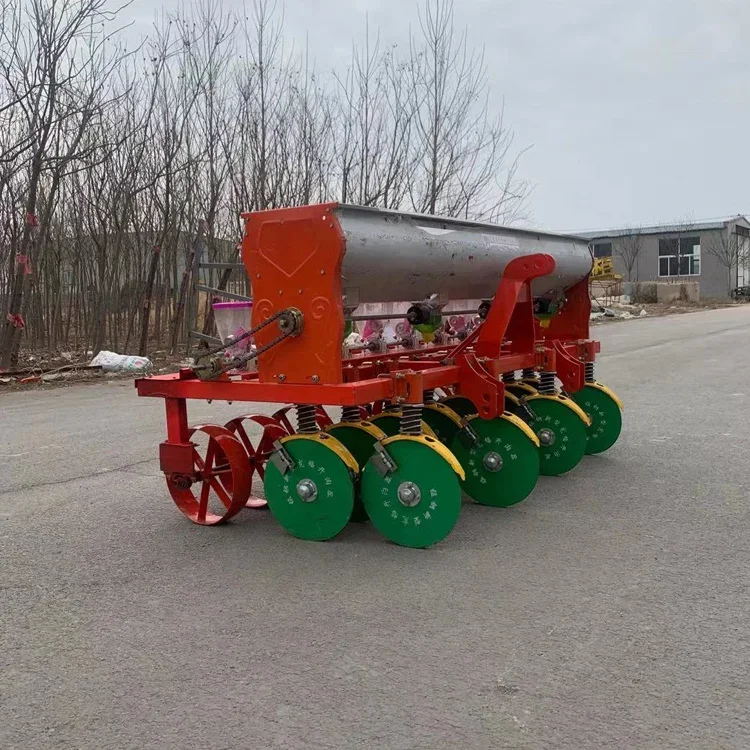 Six row multifunctional large grain vegetable grain seed seeder for sale