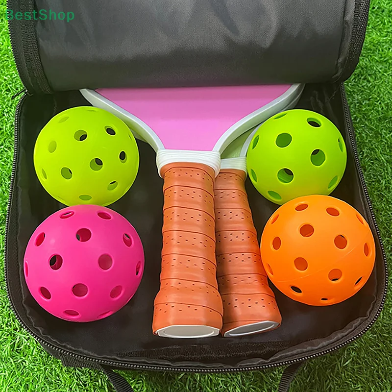 Portable Pickleball Racket Bag Paddle Racket Backpack Tote Ballbag Storage Carrier Paddle Holder Carrying Bag Gift Kit Outdoor
