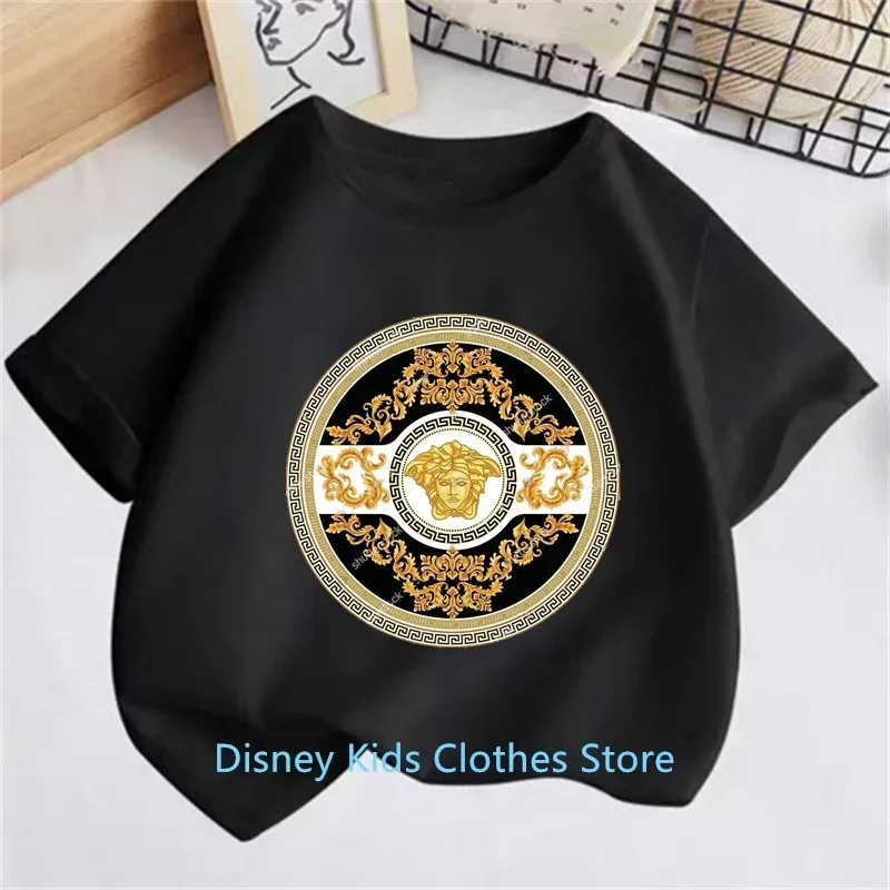 Disney Mickey Mouse Children Multi T-Shirt Kawaii T Shirt Anime Cartoon Children Casual Clothes Tee Shirt Kid Girl Boy Y2K Top