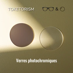 Toketorism Anti Blue Photochromic Prescription Lenses for Myopia Presbyopia Anti UV Astigmatism Custom Aspherical lens