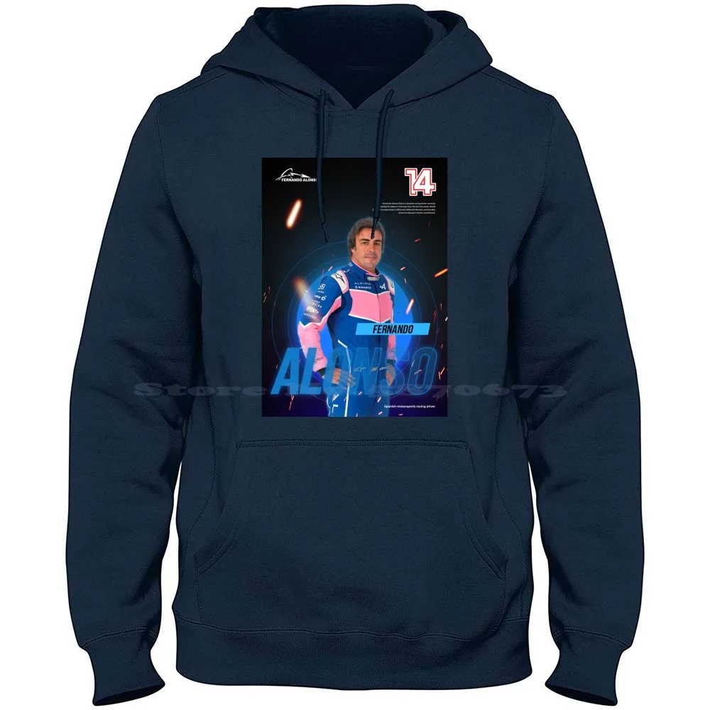 Copy Of Esteban Ocon 31 100% Cotton Hoodie Racing Fernando Alonsomotorsport France 2021 2022 Fa14 Alo14