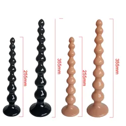 IkBig Butt Plug avec de longues perles anales pour hommes et femmes, jouets sexuels, dilatateur gay, masseur de prostate, produits pour adultes, grand, 7.0, sextoy homme, анальная пробка, gode, sexy adult men