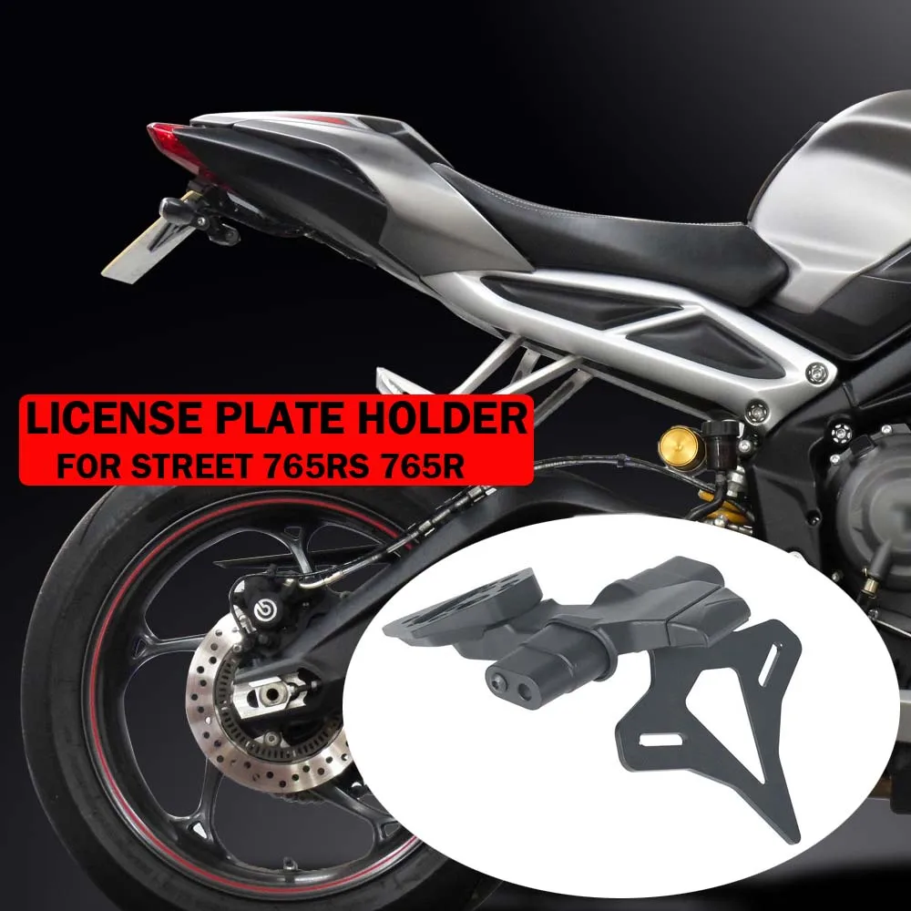 

NEW Motorcycle Rear Short Tail Stock Tidy License Plate Holder Tailstock Bracket Kit For Street 765RS 765R 765 RS 765 R