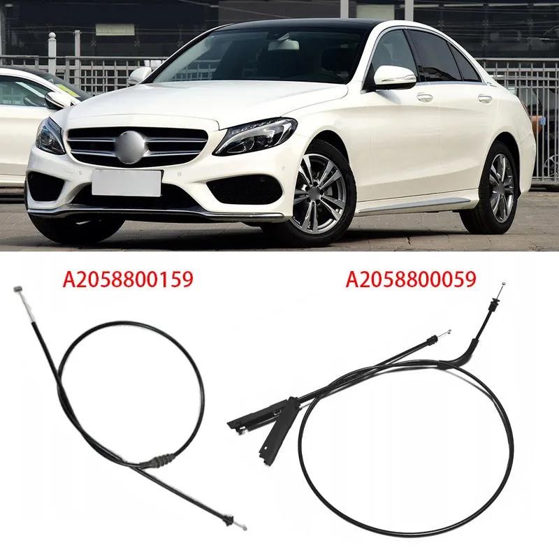 A2058800059 A2058800159 Hood Latch Lock Bonnet Release Cable For Mercedes Benz C E GT OEM 2058800059 2058800159