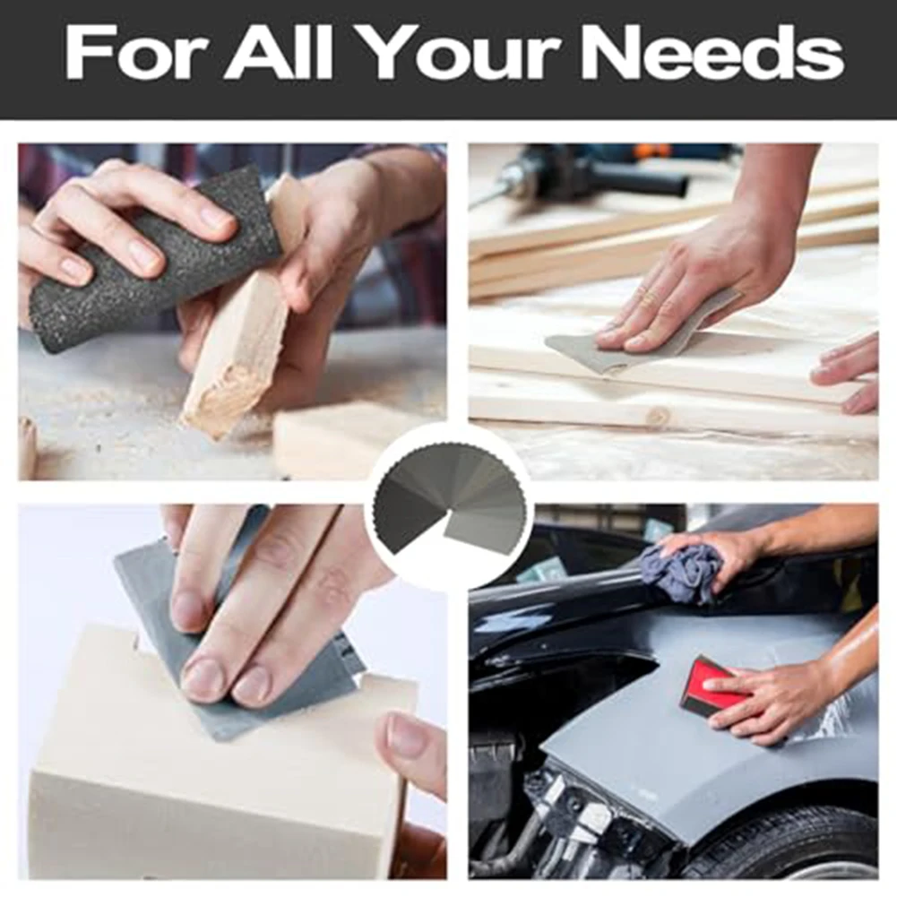 Easy Identification For Polishing Wet And Dry Sandpaper Easy Cutting Homogeneous Distribution Non-slip Properties