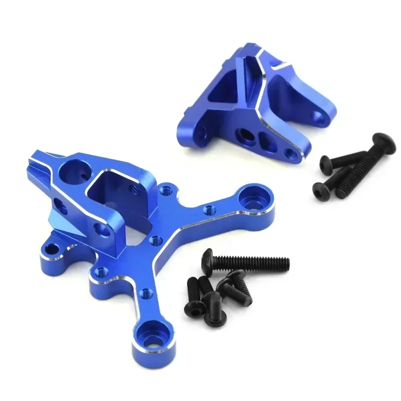 Suporte central de metal para montagem dianteira e traseira, para arrma blx 6s 1/8 karton typhon outcast talion 1/7, peças de atualização mojave ilimitadas