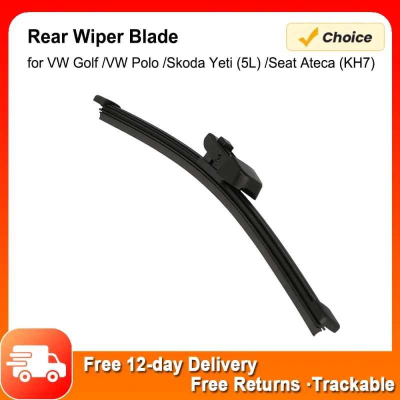 Reemplazo de limpiaparabrisas trasero para VW Golf VI 5K1 10,2008-2014 /Alltrack BA5 Skoda Yeti Seat Ateca (KH7), Polo