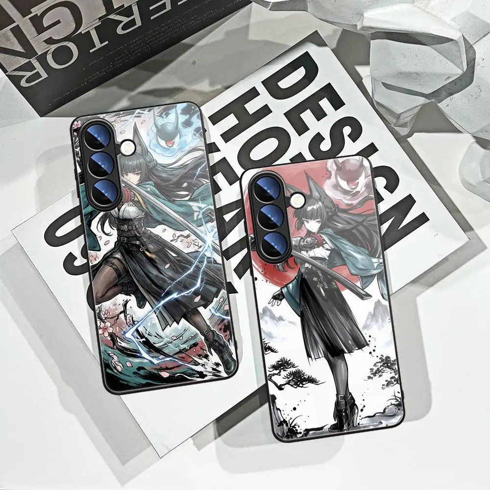 Zenless Zone Zero Hoshimi Miyabi Phone Case For Samsung Galaxy S26 Ultra S25 FE Plus S25 Edge S21 Note20 Tempered Glass Covers