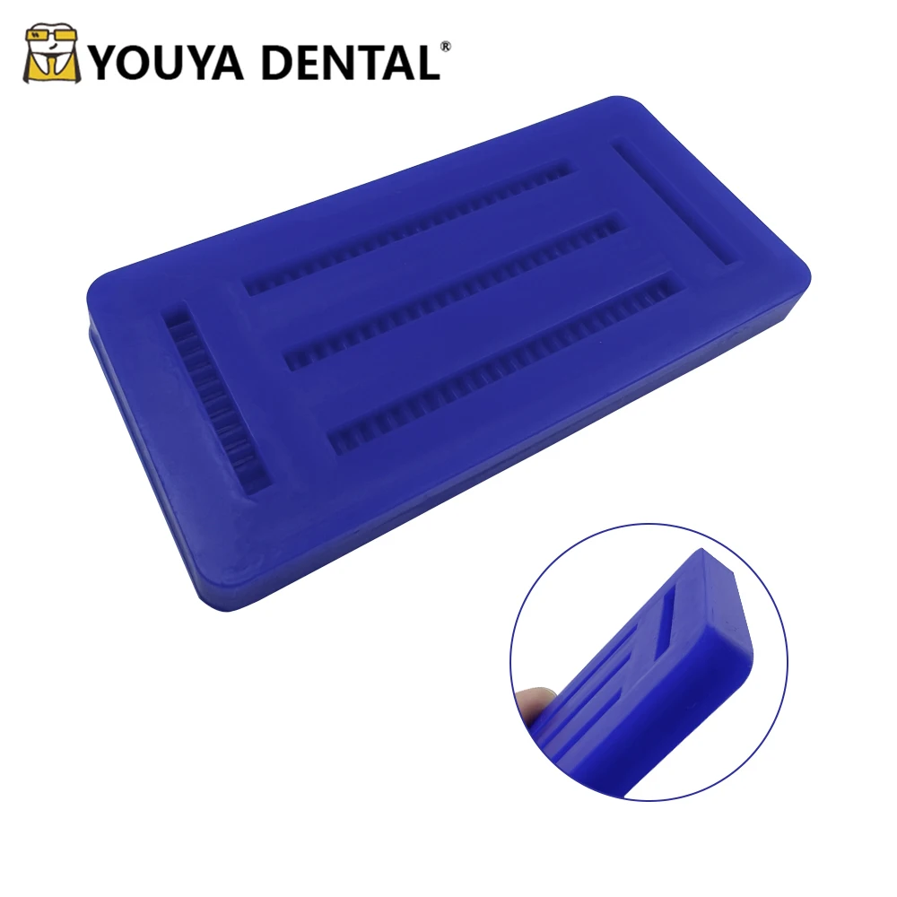 

1pcs Dental Rubber Wax Occlusal Rim Model Dental Model Base Dentistry Lab Wax Teeth Denture Module of Complete Dental Materials