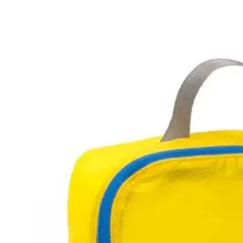 15D Waterproof Silicone-Coated Travel Toiletry Organizer Bag with Multiple Storage Sections for Outdoor and Travel Convenience