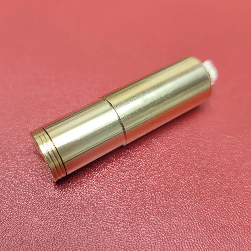 For IMCO 6700 Lighter Full Brass Sealed Fuel Tank With Spare Flint Storage Warehouse  Replace Aluminum Fuel Tank