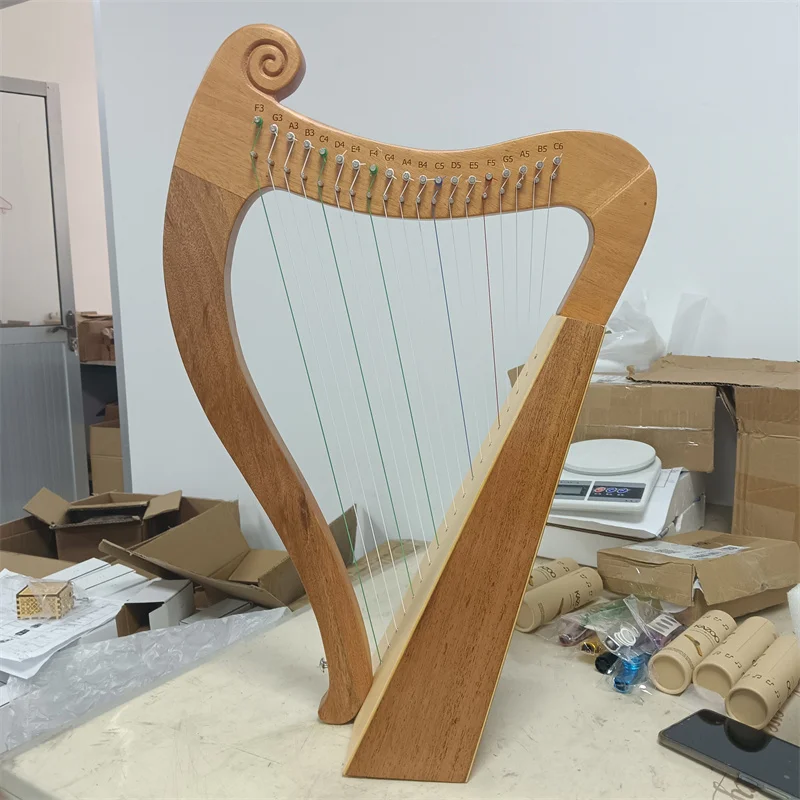 Hot Selling 19 String lyre harp High Quality Sound harp instrument Manual Instrument Lype