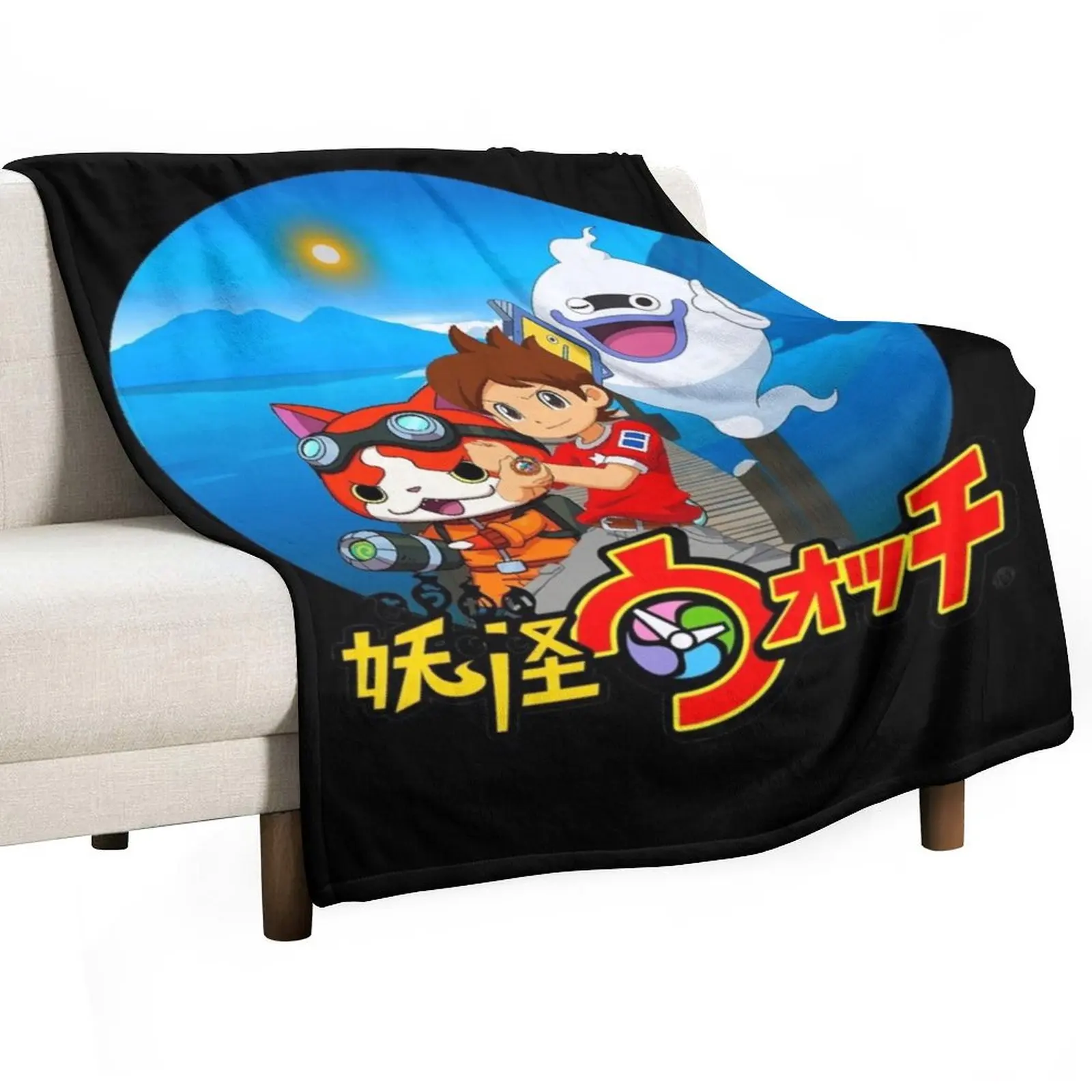 

yokai-watch Throw Blanket Soft Beds Thermal Baby For Decorative Sofa Blankets