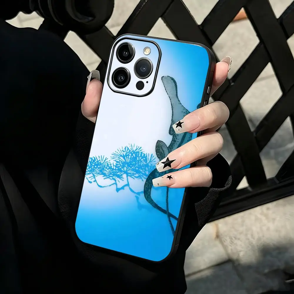 Luv(sic) Hexalogy Phone Case For iPhone18 17 16 15 14 13 12 11 Plus Mini Pro Max Soft black Shockproof Cover