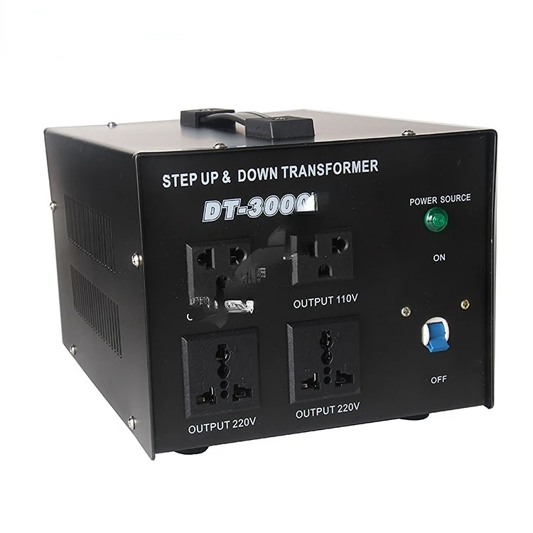 110 to 220 Step up down voltage converter 3000VA , constant voltage transformers