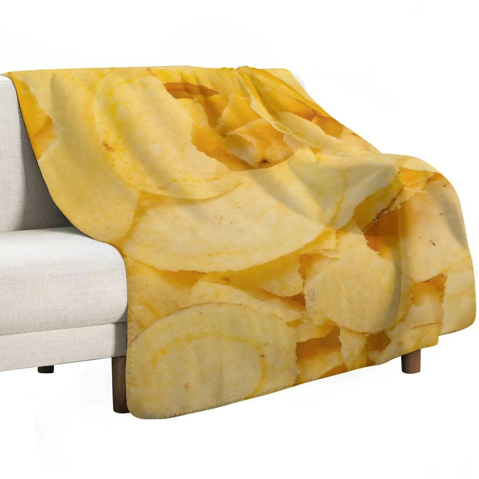 potato chips Throw Blanket Large Blankets For Sofas Nap Bed linens Beautifuls Blankets Sofas Of Decoration Blankets