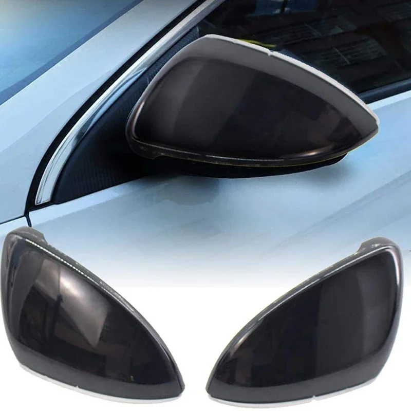 

Car Side Mirror Covers Cap For VW Golf 7.5 MK7 7 GTD R GTI 6 Passat B7 CC Scirocco E-GOLF Polo 6R 6C MK6 for Jetta 6 MKVI Black