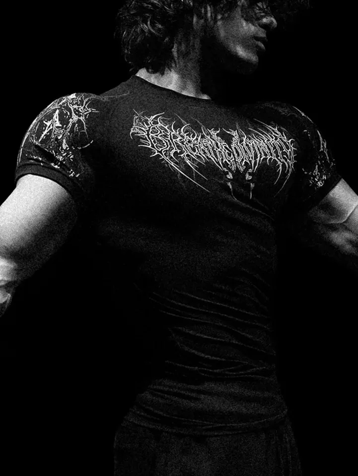 BREATHEDIVINITY Men's Breathable Sports T-Shirt