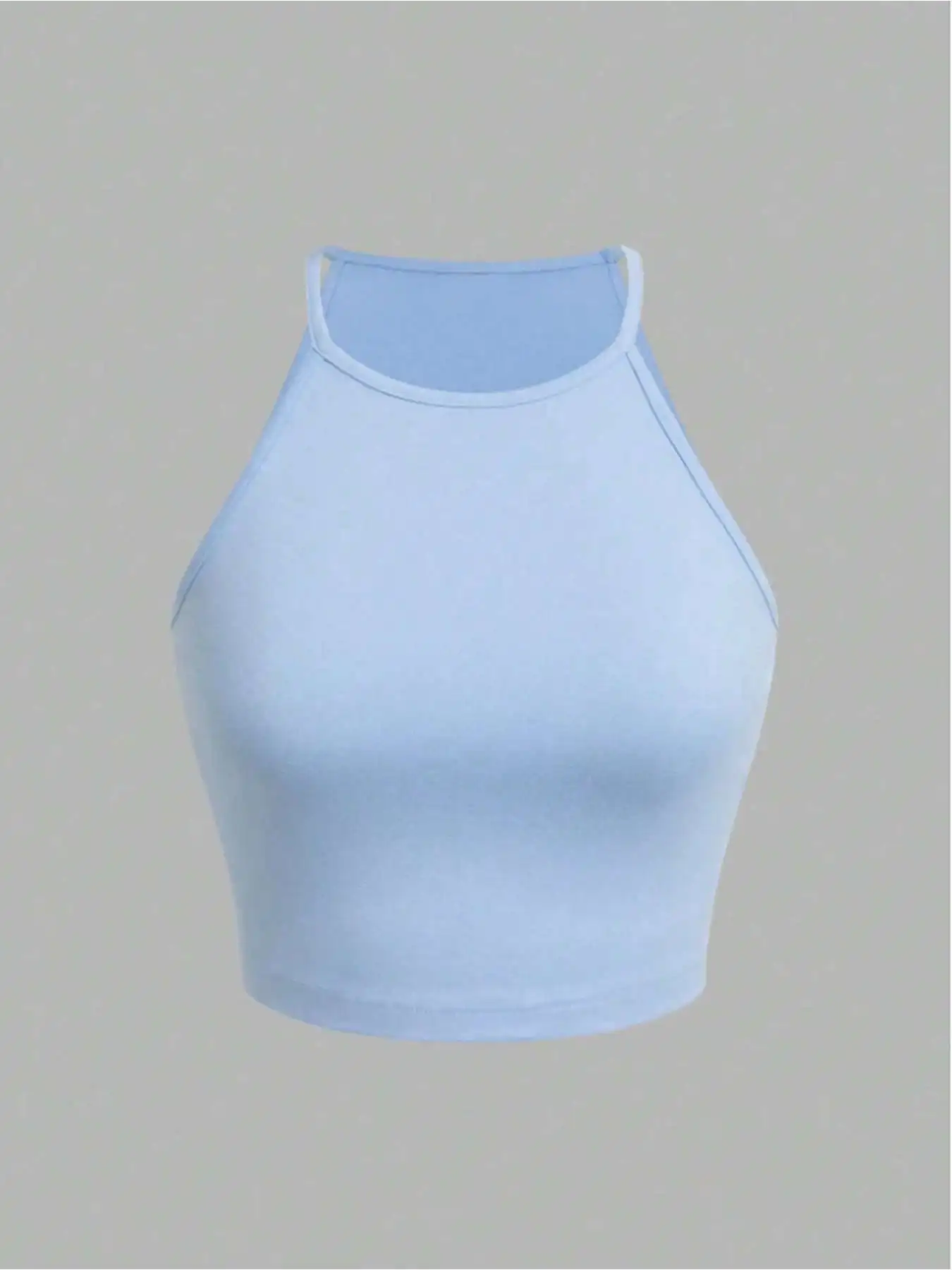 5-teiliges Damen-Anzug-Set, lässig und bequem, Rundhalsausschnitt, ärmellose, einfarbige Weste, 5-teiliges Set – Detail 4