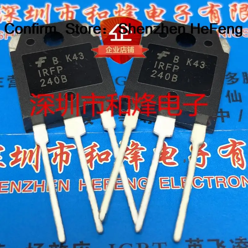 

10PCS IRFP240B TO-3P 200V 20A Best L Quick Delivery In Stock