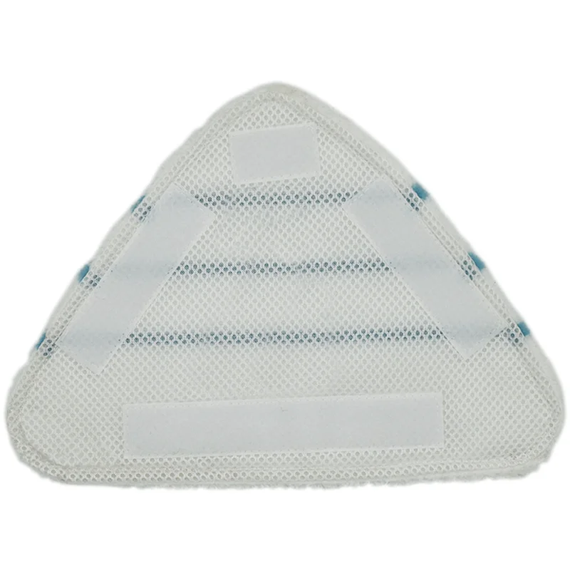 A94E-6Pcs Steam Mop Replacement Pads Triangle Washable Cloth Cleaning Floor Microfiber Mop Head Pad Steam Mop Fittings
