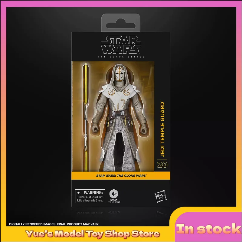 

【In Stock】Hasbro Star Wars 6-inch Jedi Temple Guard Temple Guard Clone Wars 1/12 Action Figure Anime Model Toy Collection Gift