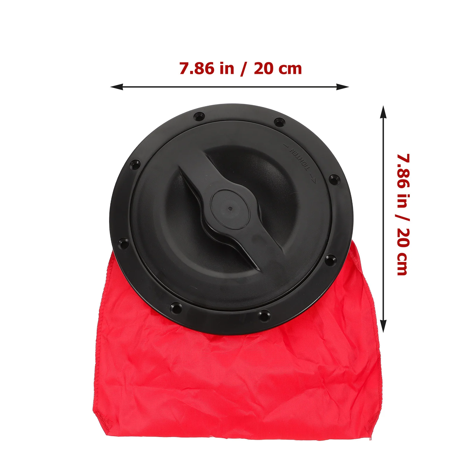 Kayak Hatchcover Waterproof ABS Heavy Duty Sealing Cover Portable Horizontal Vertical Installation for Boat Marine Hatch Lid