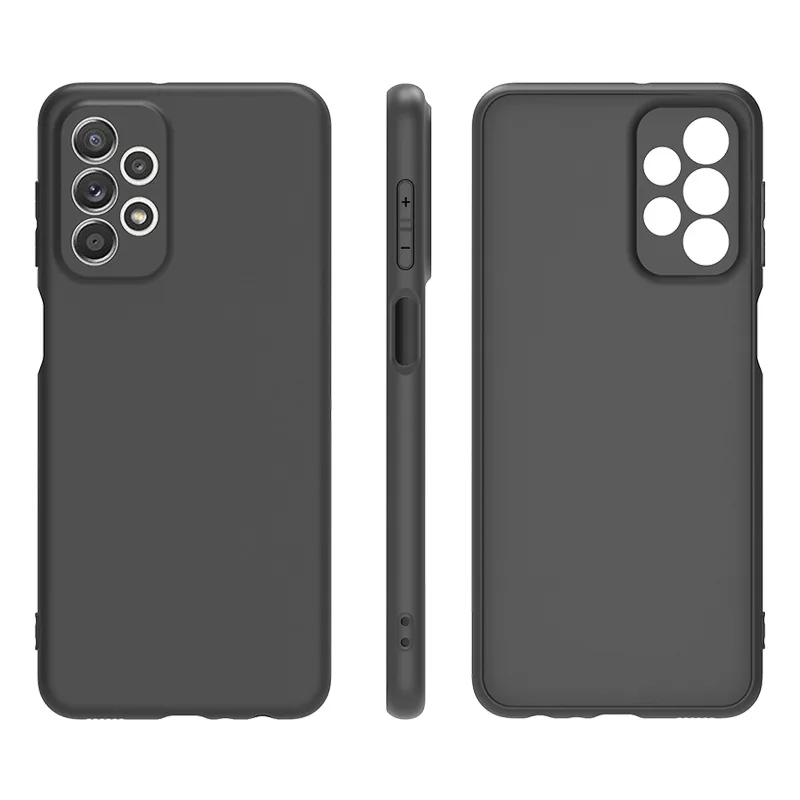 Camera Protection Soft Silicone Phone Case For Samsung A33 A23 A53 A73 A12 A13 A22 A32 A42 A52 A52S A72 4G 5G Matte Cover Case