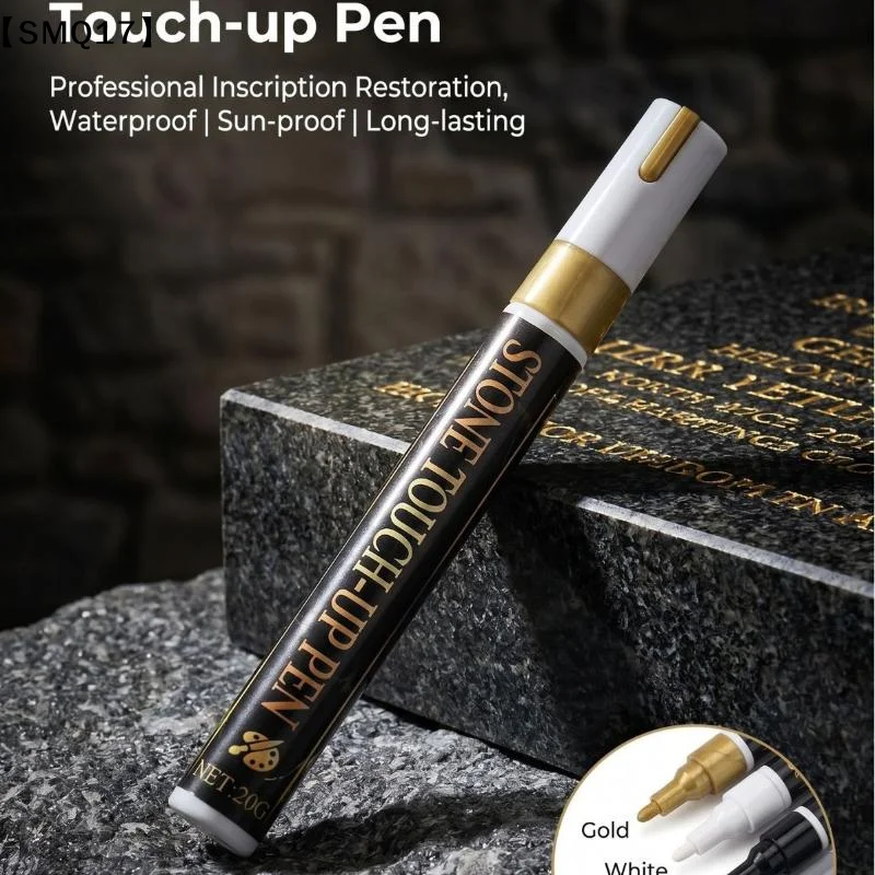 Tombstone Marker Inscription Restoration Pen For Granite Marble And Stone Surface Scratch Covering And Restoration Pen【SMQ】