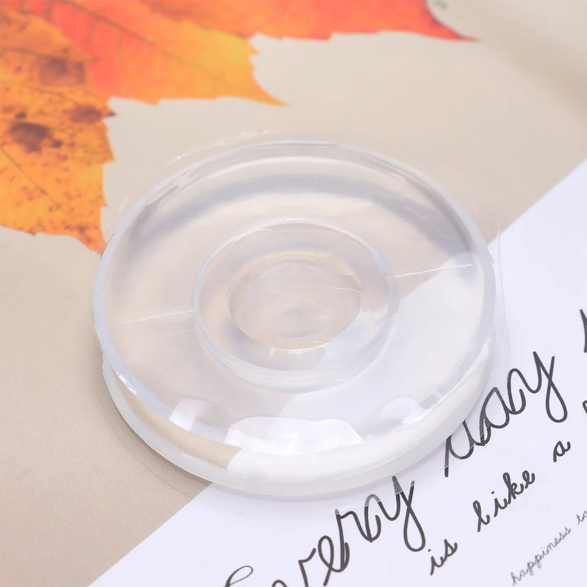 

4 pcs Cable Clips Organizing Wires Silicone Adhesive Cord Winder For Home Office Dvd Pc Earphone Management Transparent Round