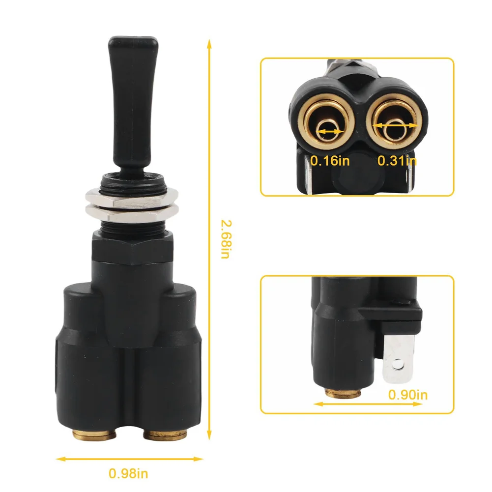 

Пневматический переключатель-рычаг K295-362-1 для Peterbilt и Kenworth для управления воздушными системами