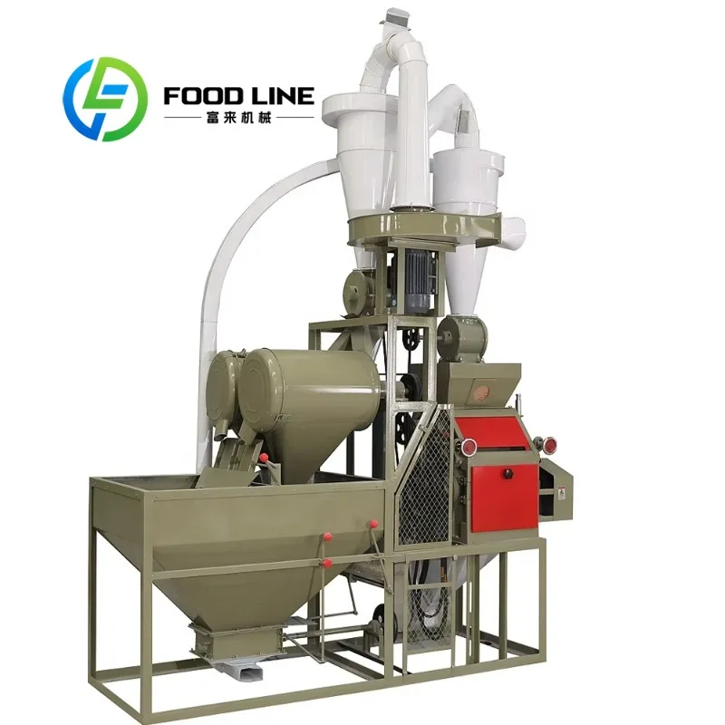 High‑Output Commercial Wheat Grain Mill Machine Heavy‑Duty Cereal Grinding Stable Operation For Farm Small Flour Processing
