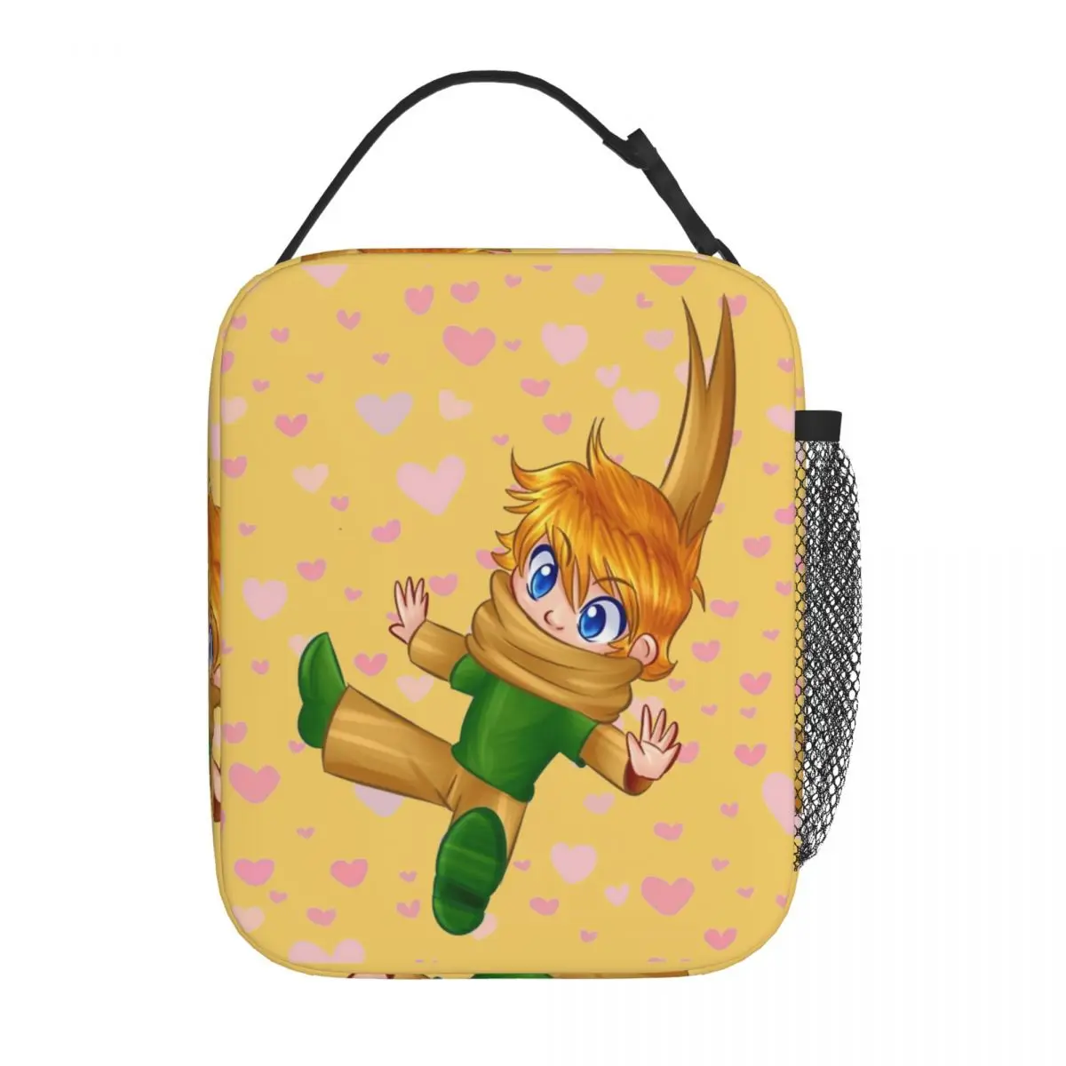 

Insulated Lunch Bags The Little Prince Accessories Pink Heart Food Box Fashion Cooler Thermal Lunch Box For School