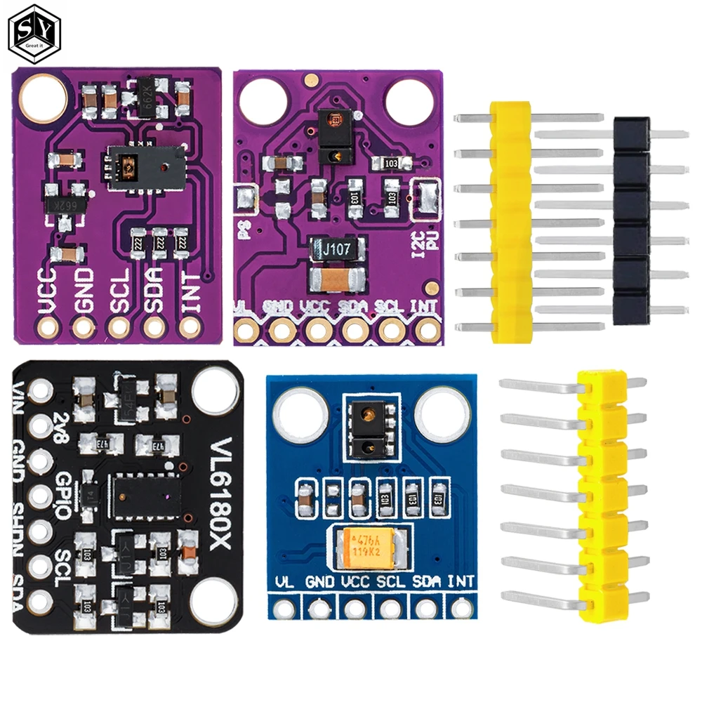 Gesture recognition sensor PAJ7620U2 9 gMesture recognition APDS-9930 APDS-9960 VL6180 VL6180X Range Finder Optical Ranging