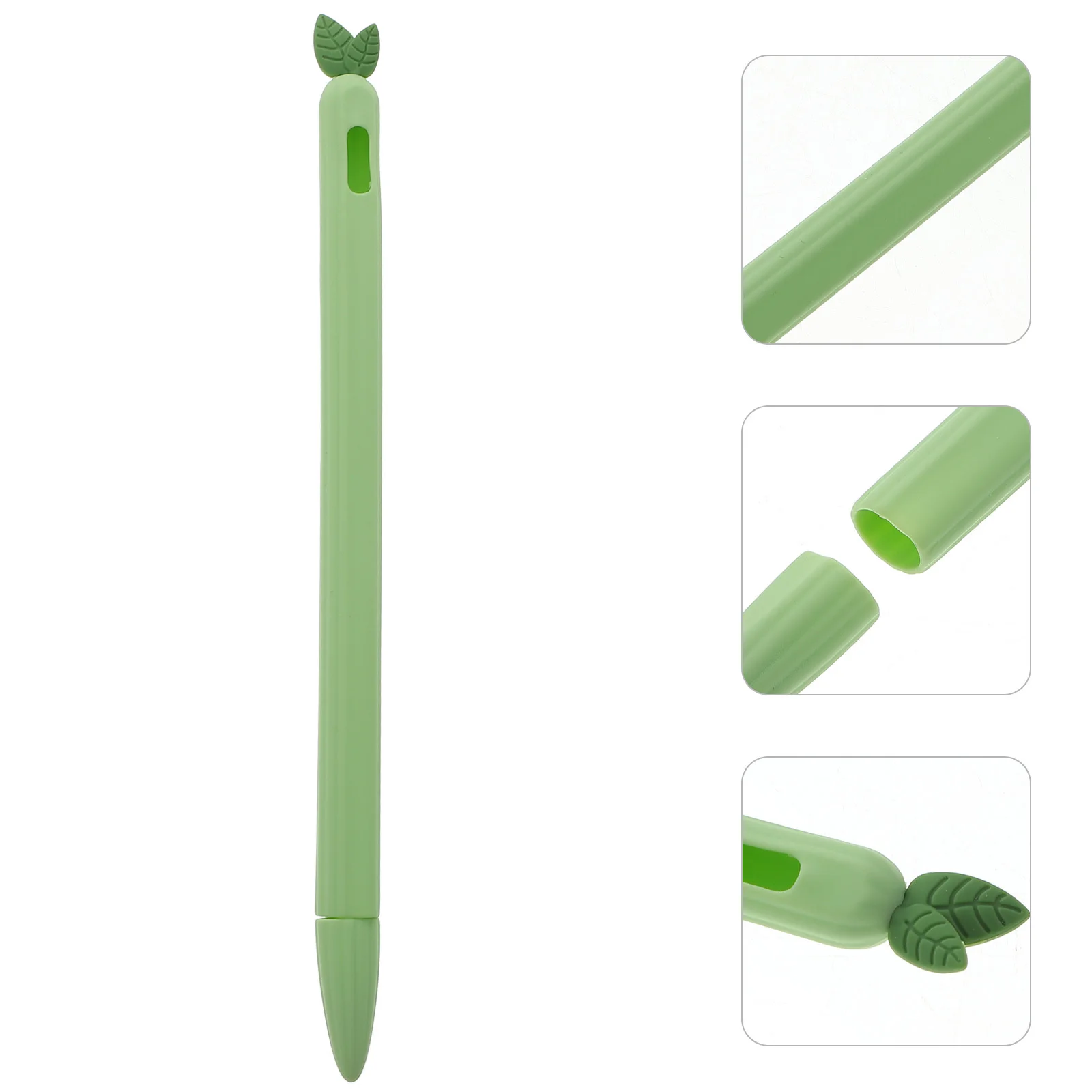 Silicone Sleeve Stylus Pen 2Nd Generation Protective Cover Detachable Design Anti-Slip Anti-Fall Sleeve Holder Charging Friendly