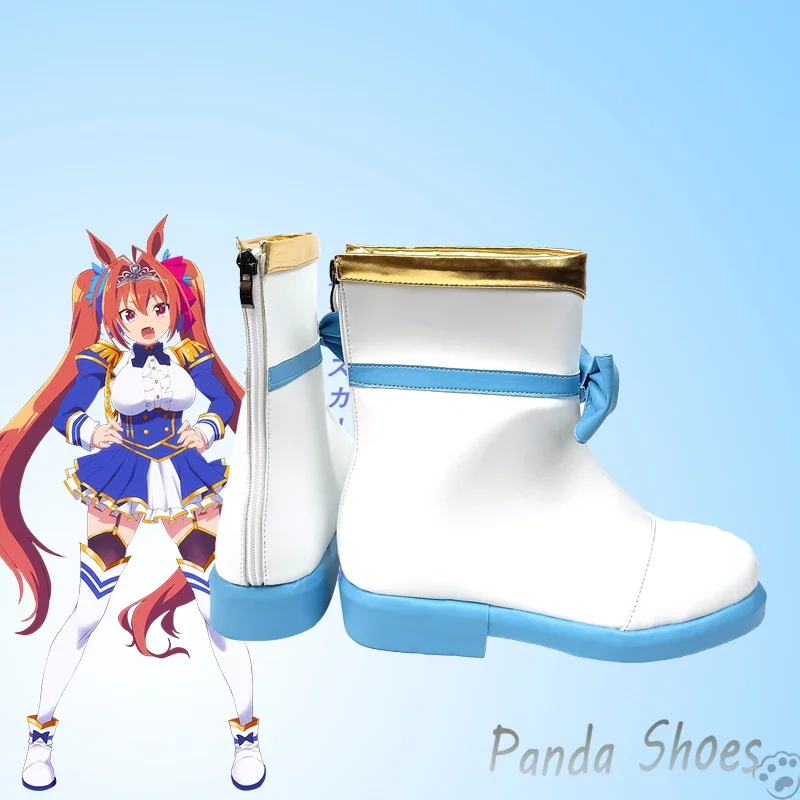 Buty do cosplayu Daiwa Scarlet, anime, gra Umamusume Pretty Derby, botki cosplay, rekwizyty do kostiumu na Halloween.