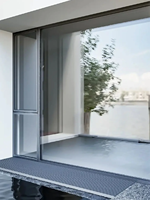 Sixinalu Casement Windows With Screen Aluminum Hurricane Impact Soundproof Double Glazed Window for Office Home Shop Custom