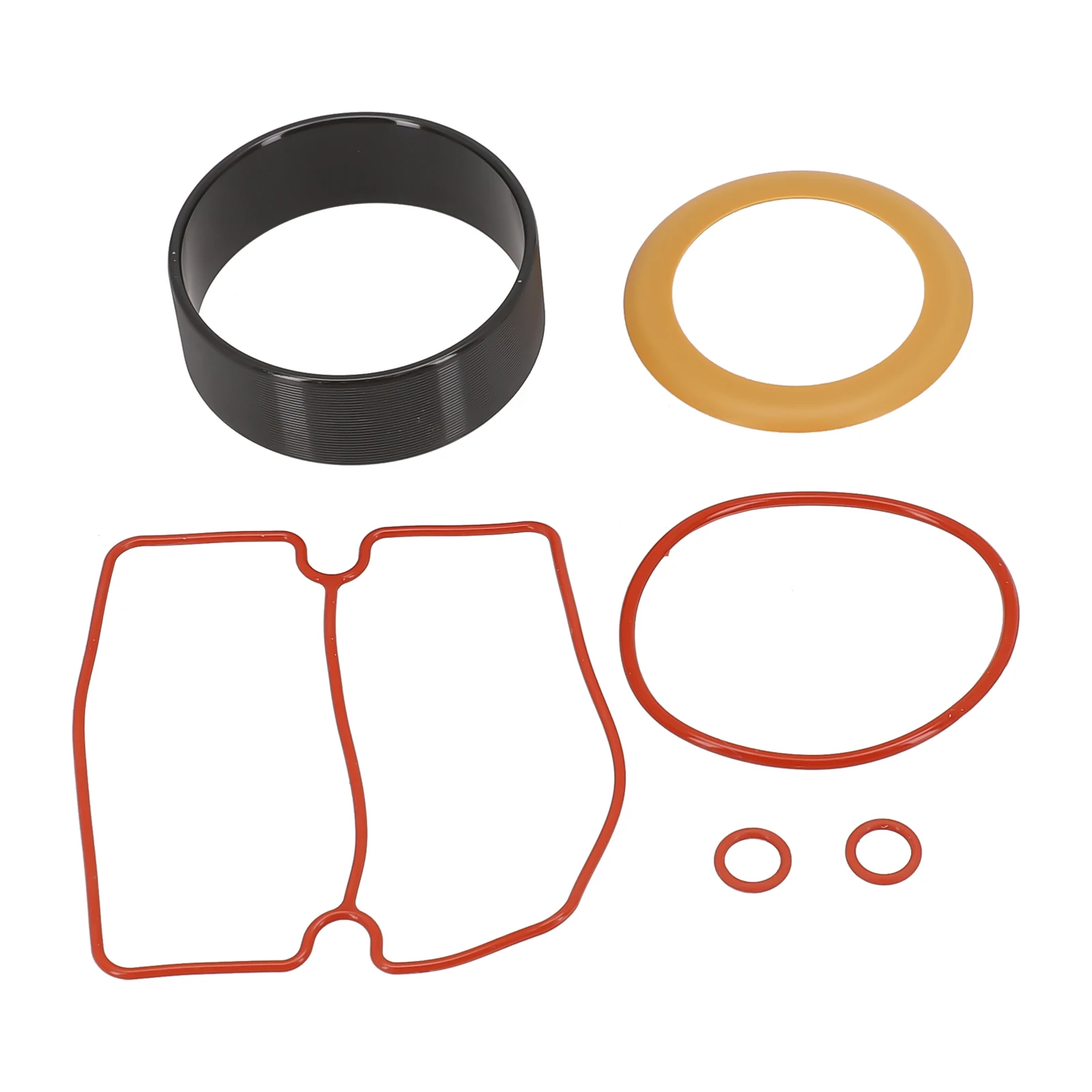 

6pcs Oil-Cylinder Piston Ring Nitrile Rubber Sealing Ring Gasket For Vacuum Pump Mute Air Compressor Air Tools