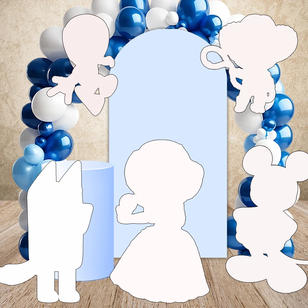 12 cali/24 cali/35 cali dostosuj wycięcia znaki Kt Board dekoracja urodzinowa dla dziecka stojące rekwizyty tło do zdjęć