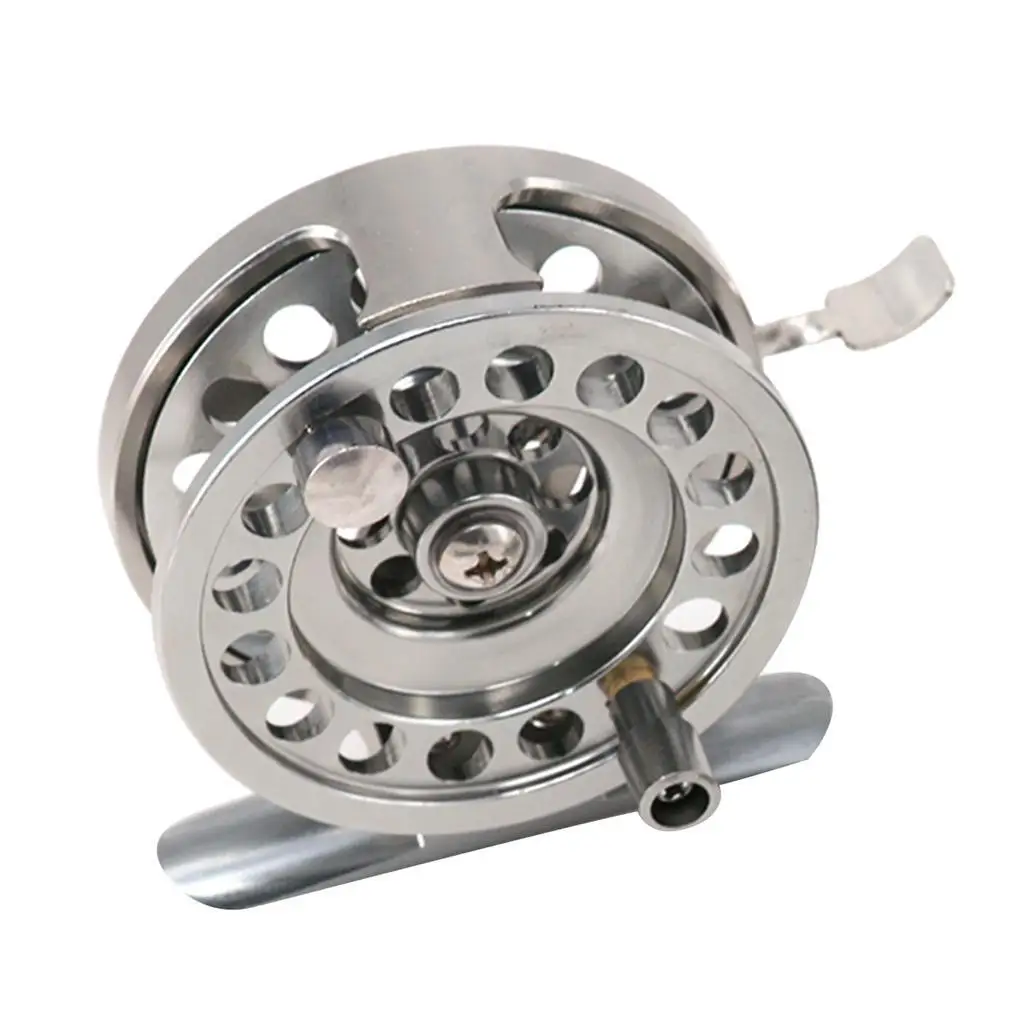 

Mini Winter Ice Fishing Reel Metal Brake Unloading Fly Fishing Wheel Winter Fishing Tackle Right Hand Carp Fishing Accessories