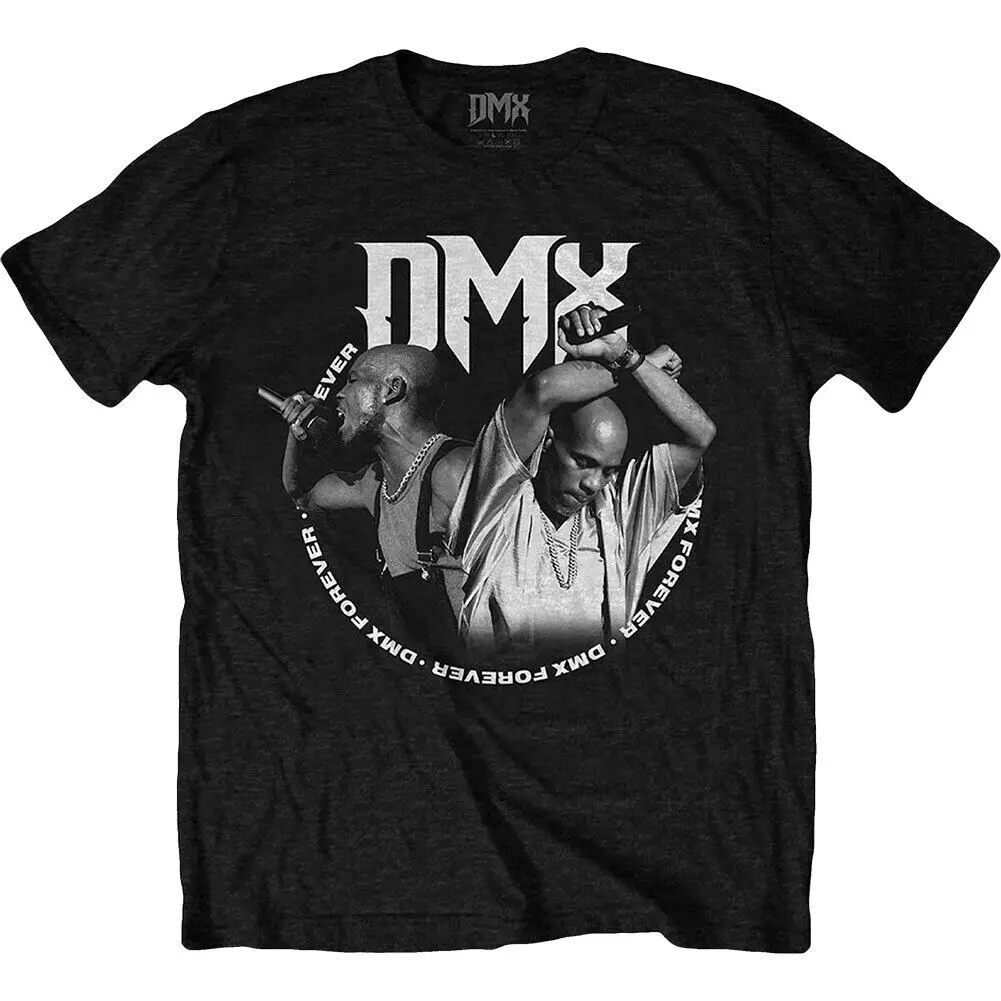 Men's DMX Forever Circle Slim Fit T shirt XX Large Black