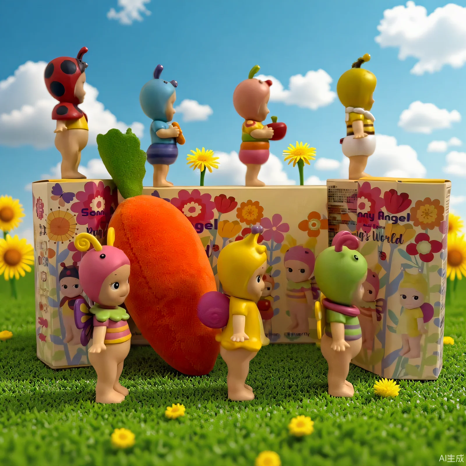 New Hot High Quality Sonny Angel Mini Figure Bugs World Series Blind Box Cute Mini Anime Decorative Children's Surprise Gift